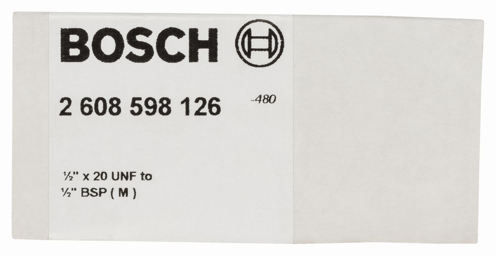 Bosch PRO Adapter für Diamantbohrkronen. Maschinenseite 1/2 Zoll, Kronenseite G 1/2 Zoll Produktbild img2 L