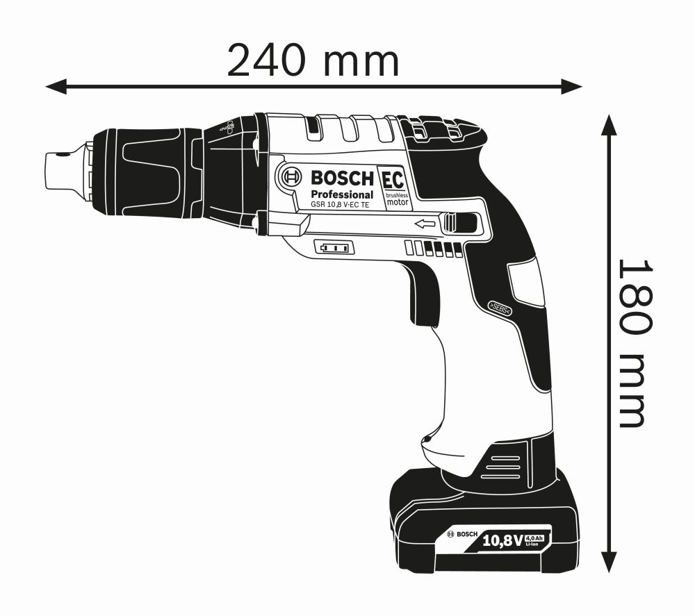 Bosch PRO Akku-Trockenbauschrauber GTB 12V-11 in L-BOXX Produktbild img3 L