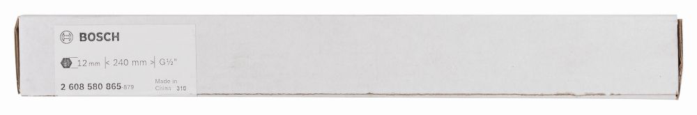 Bosch PRO Adapter für Diamantbohrkronen, Maschinenseite 6-Kant,Kronenseite G 1/2Zoll,240mm Produktbild img2 L