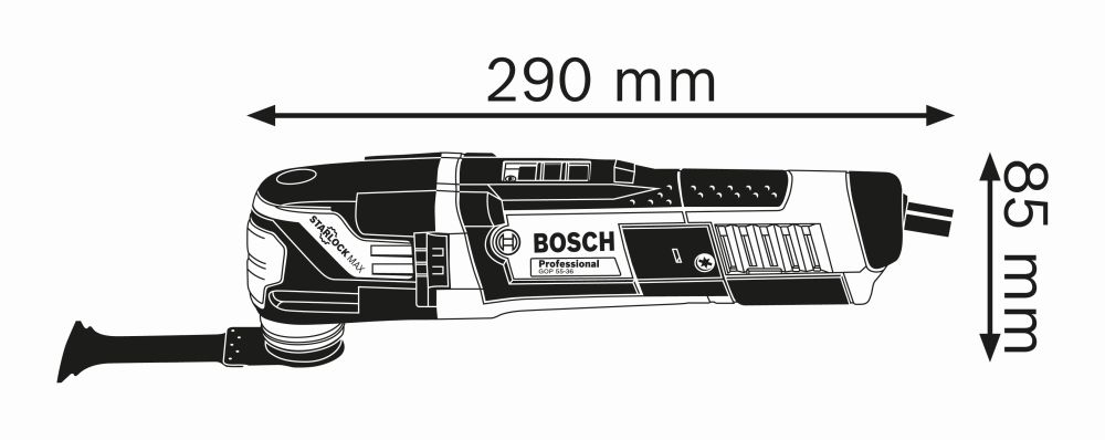 Bosch PRO Multi-Cutter GOP 55-36 Produktbild img3 L
