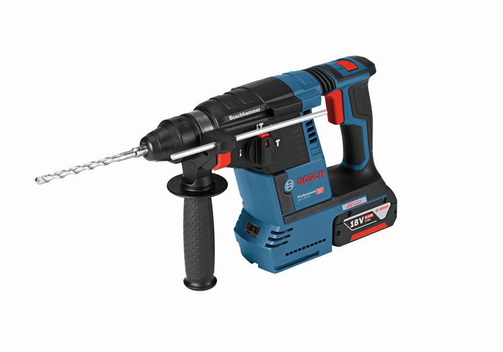 Bosch PRO Akku-Bohrhammer mit SDS plus GBH 18V-26 in L-BOXX Produktbild img2 L