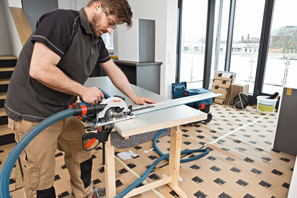 Bosch PRO Akku-Kreissäge GKS 18V-57 G in L-BOXX Produktbild img4 L