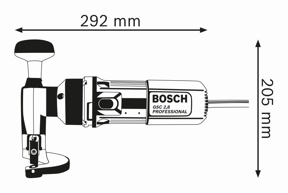 Bosch PRO Schere GSC 2,8 Produktbild img2 L