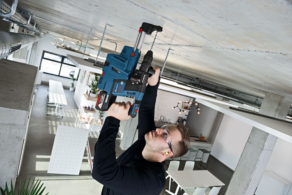 Bosch PRO Akku-Bohrhammer mit SDS plus GBH 18V-26 in L-BOXX Produktbild img6 L