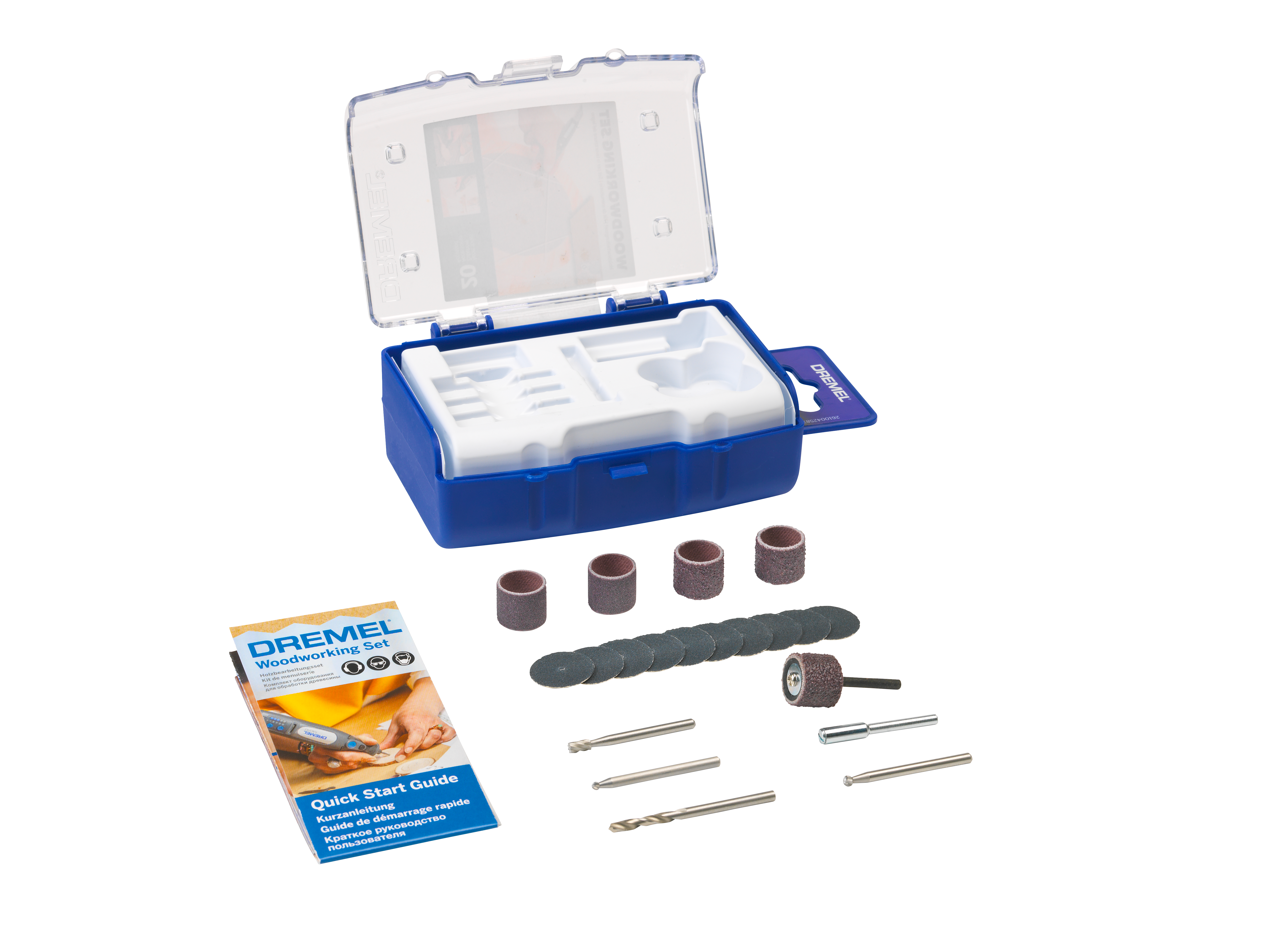 Dremel DREMEL Zubehör-Set für Holzarbeiten, 20-teilig Produktbild img1 L