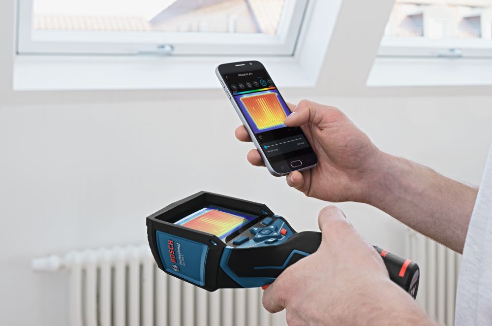 Bosch PRO Wärmebildkamera GTC 400 C, 1 x Akku GBA 12V 2.0Ah Produktbild img6 L