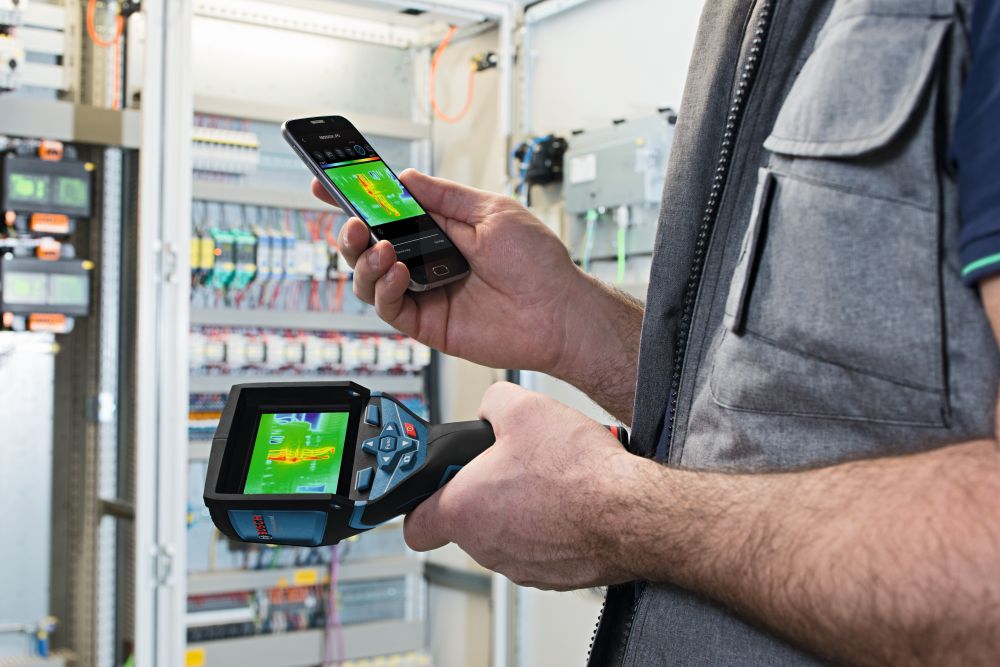 Bosch PRO Wärmebildkamera GTC 400 C, 1 x Akku GBA 12V 2.0Ah Produktbild img5 L