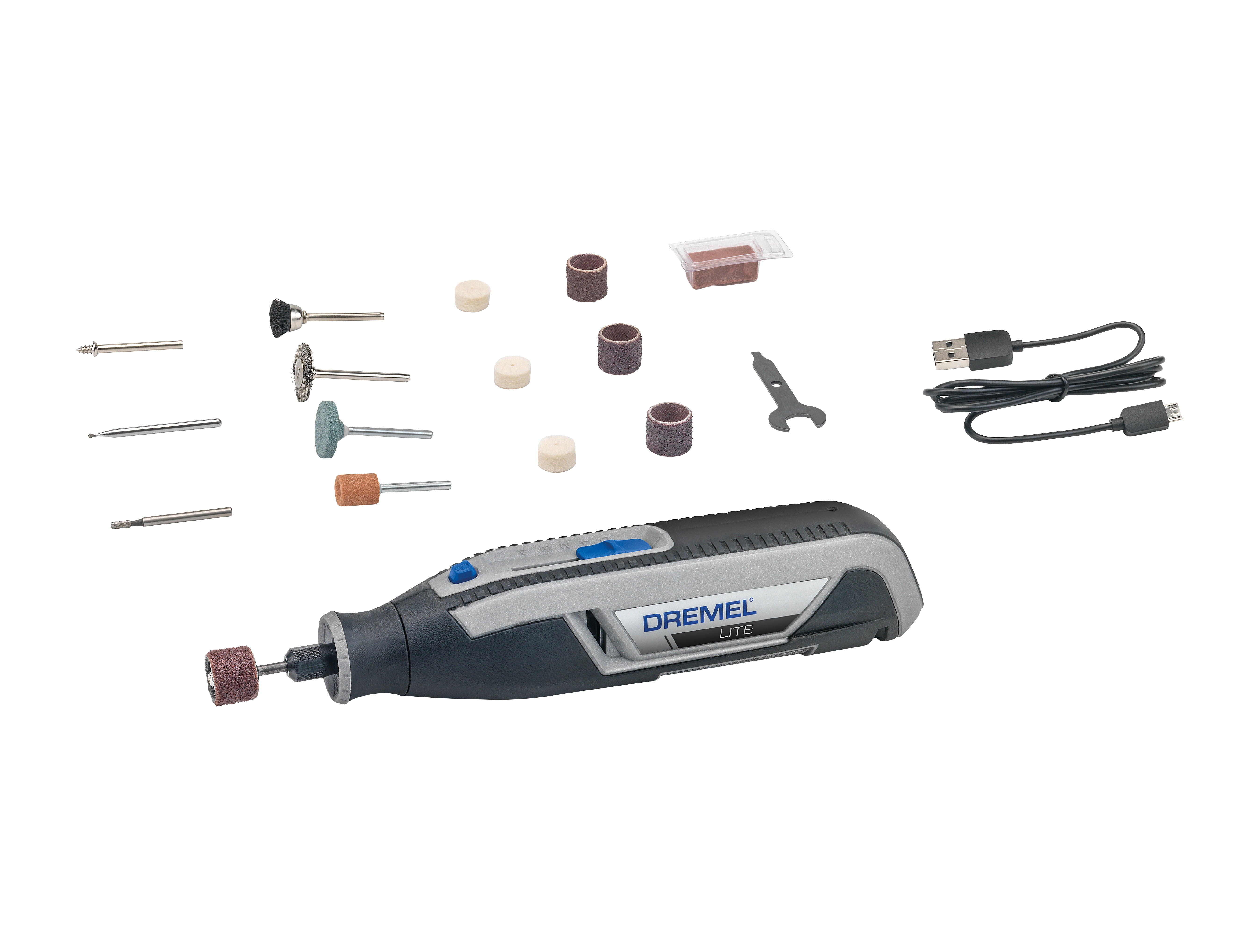Dremel 7760-15 Akku-Multifunktionswerkzeug 3,6 V mit 15 Zubehöre Produktbild img1 L