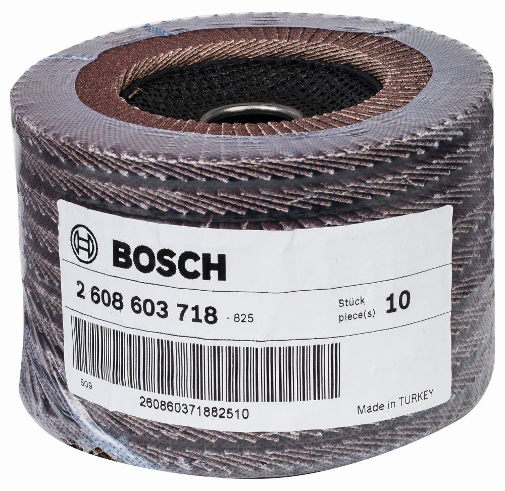 Bosch PRO Fächerschleifscheibe X431 Standard for Metal, gerade, 125 mm, 80, Glasgewebe Produktbild img2 L