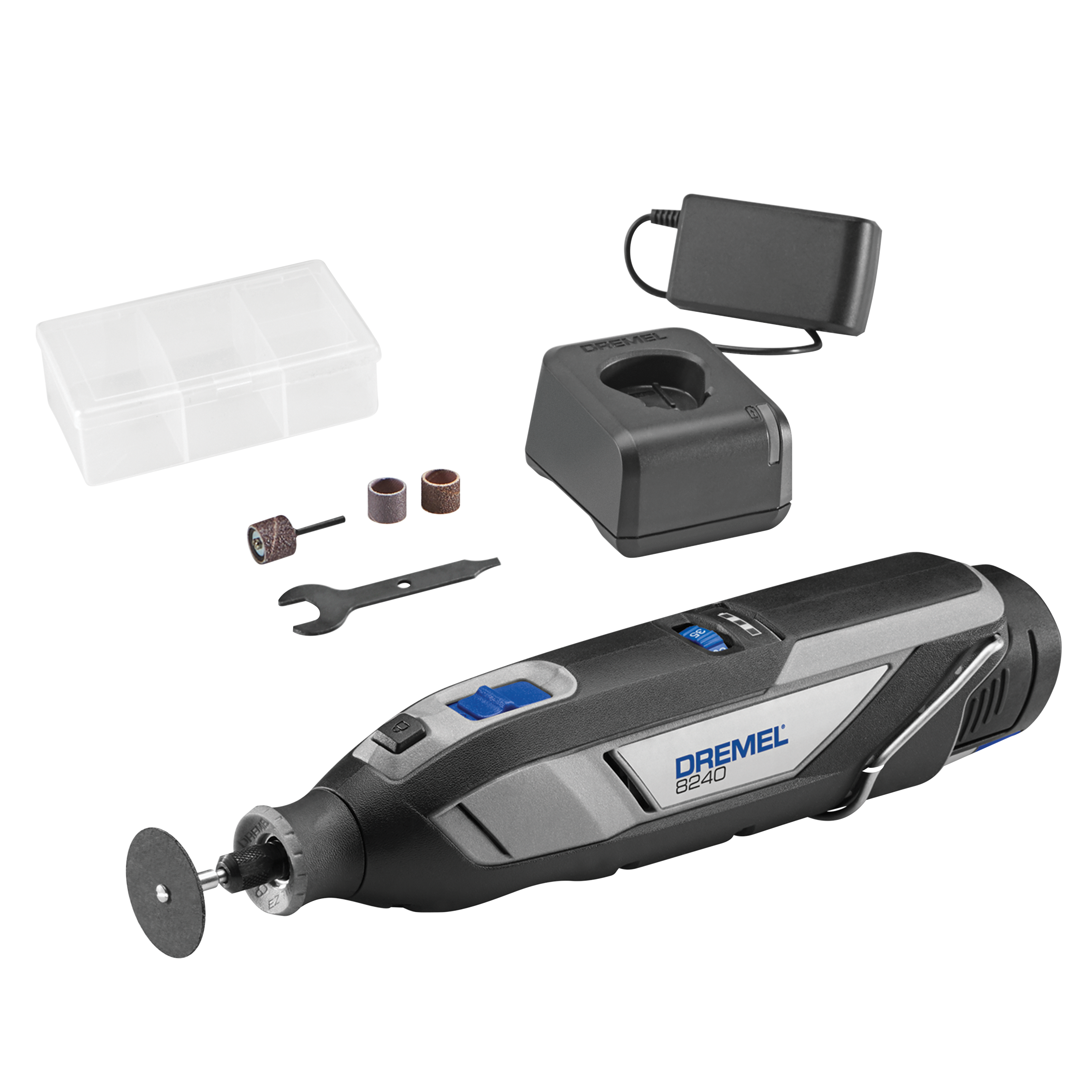 Dremel 8240, Kabelloses Multifunktionswerkzeug, 1x 12-V-2Ah-Akku, 5 Zubehöre Produktbild img1 L