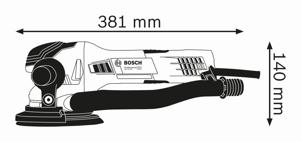 Bosch PRO Exzenterschleifer GET 75-150 in L-BOXX Produktbild img3 L