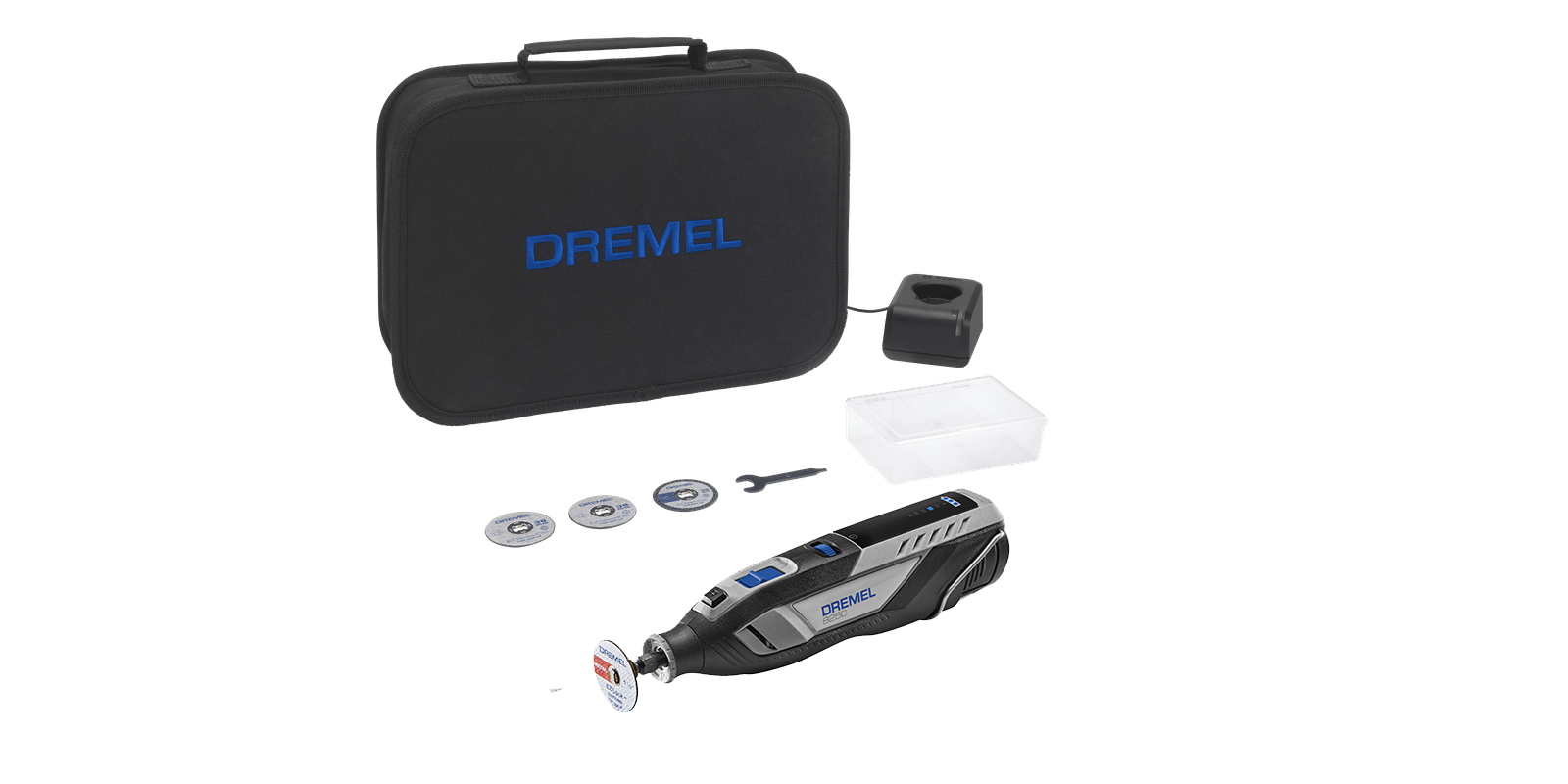 Dremel 8250, Akku-Multifunktionswerkzeug 8250-5 (12 V), 5 Zubehöre Produktbild img1 L