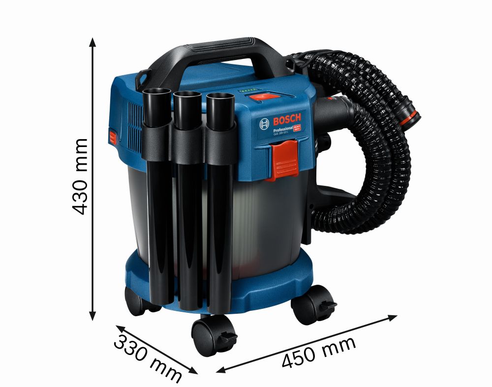 Bosch PRO Akku-Staubsauger GAS 18V-10 L Produktbild img3 L