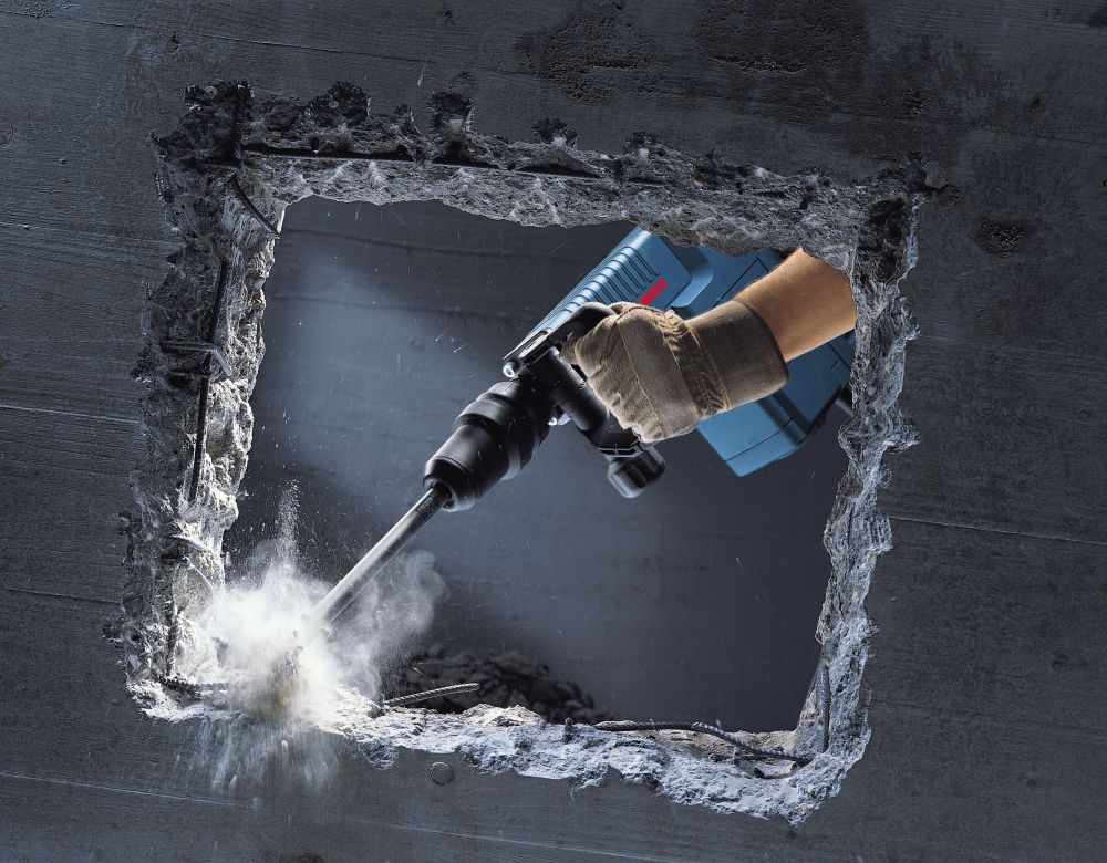 Bosch PRO Schlaghammer mit SDS max GSH 11 E im Handwerkerkoffer Produktbild img4 L