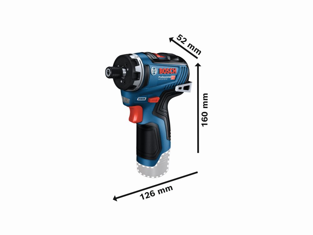 Bosch PRO Akku-Schrauber GSR 12V-35 HX, 2 x Akku GBA 12V 3.0Ah in L-BOXX Produktbild img3 L