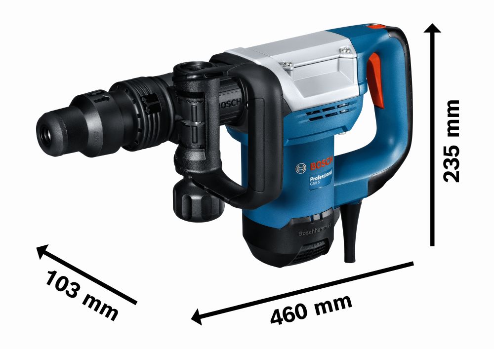 Bosch PRO Schlaghammer mit SDS max GSH 5 Produktbild img3 L
