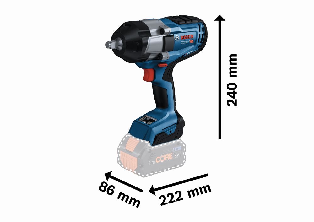 Bosch PRO Akku-Drehschlagschrauber GDS 18V-1000 Produktbild img3 L