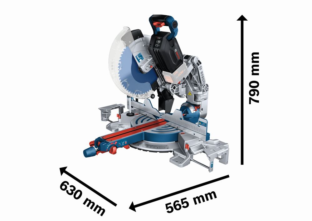 Bosch PRO Akku-Kapp- und Gehrungssäge GCM 18V-305 GDC Produktbild img3 L