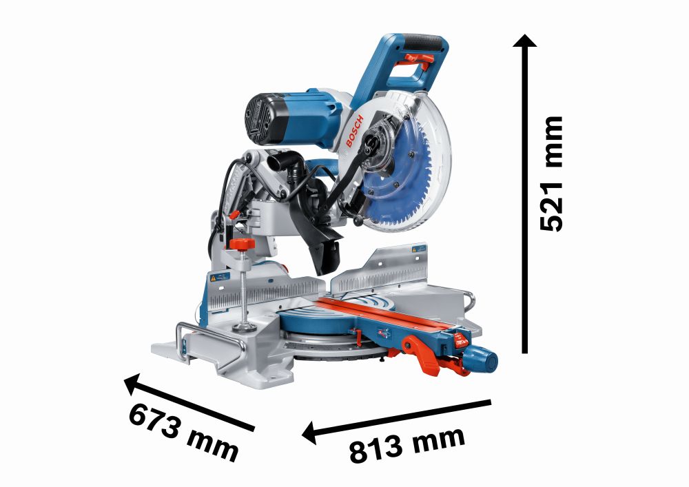 Bosch PRO Kapp- und Gehrungssäge GCM 10 GDJ Produktbild img3 L