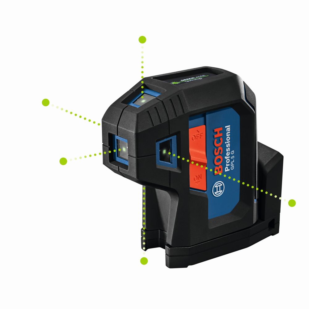 Bosch PRO Punktlaser GPL 5 G Produktbild img2 L