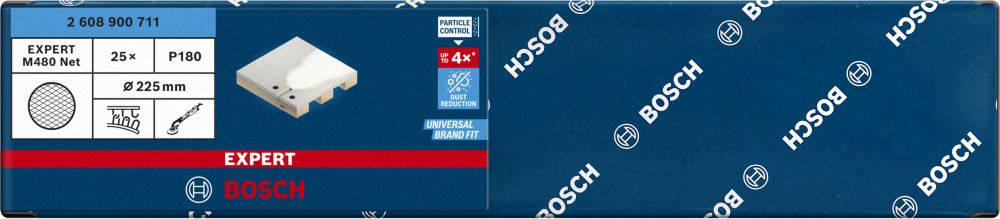 Bosch EXPERT M480 Schleifnetzscheibe, 225mm, K180, 25-tlg. Produktbild img3 L