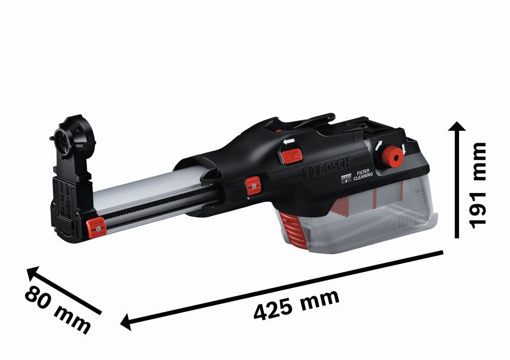 Bosch PRO Staubabsaugung GDE 28 D Produktbild img2 L