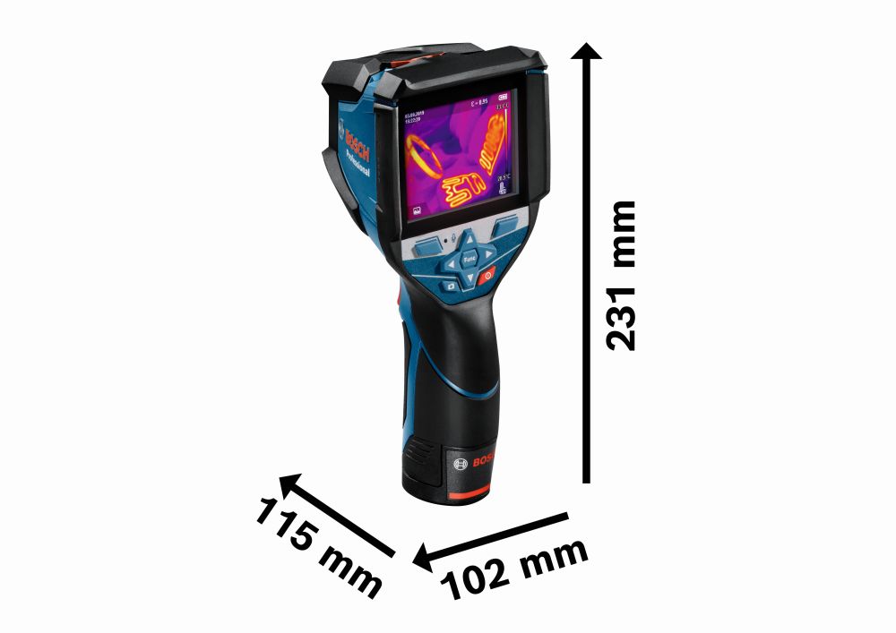 Bosch PRO Wärmebildkamera GTC 600 C, 1 x Akku GBA 12V 2.0Ah in L-BOXX Produktbild img3 L