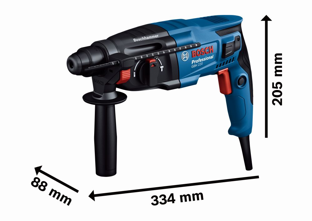 Bosch PRO Bohrhammer mit SDS plus GBH 2-21 Produktbild img3 L