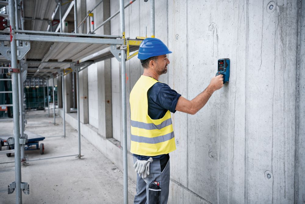Bosch PRO Ortungsgerät Wallscanner D-tect 200 C, 4 x 1,5 V-LR6-Batterie (AA) Produktbild img3 L