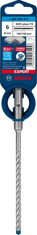 Bosch EXPERT SDS plus-7X Hammerbohrer, 6x100x165 mm Produktbild img2 L