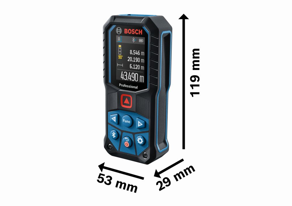 Bosch PRO Laser-Entfernungsmesser GLM 50-27 C Produktbild img3 L