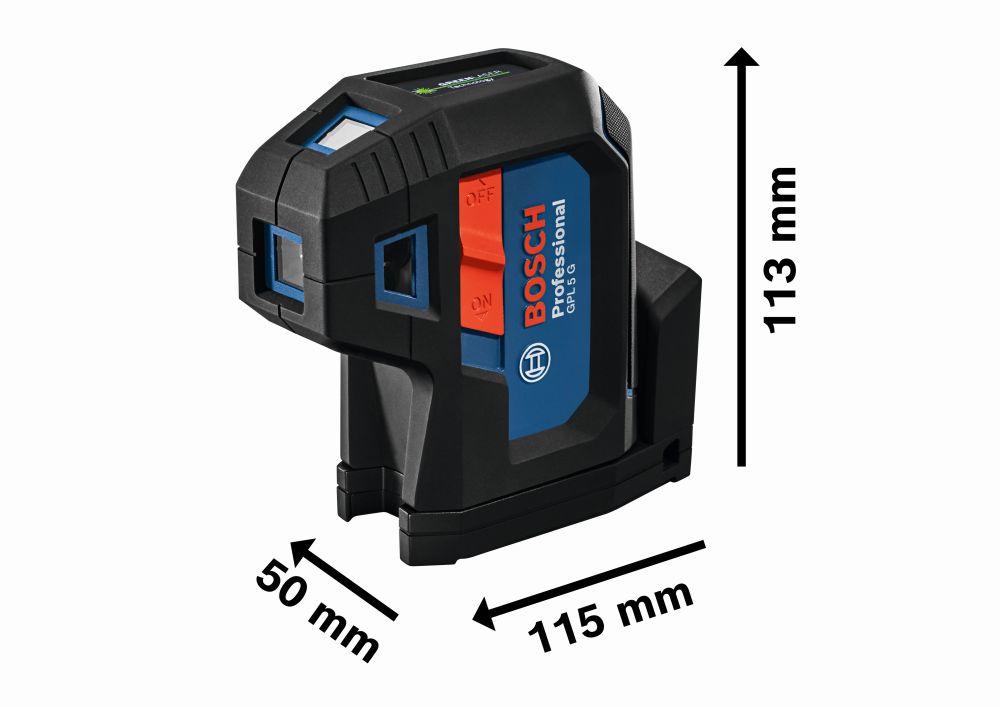 Bosch PRO Punktlaser GPL 5 G Produktbild img3 L