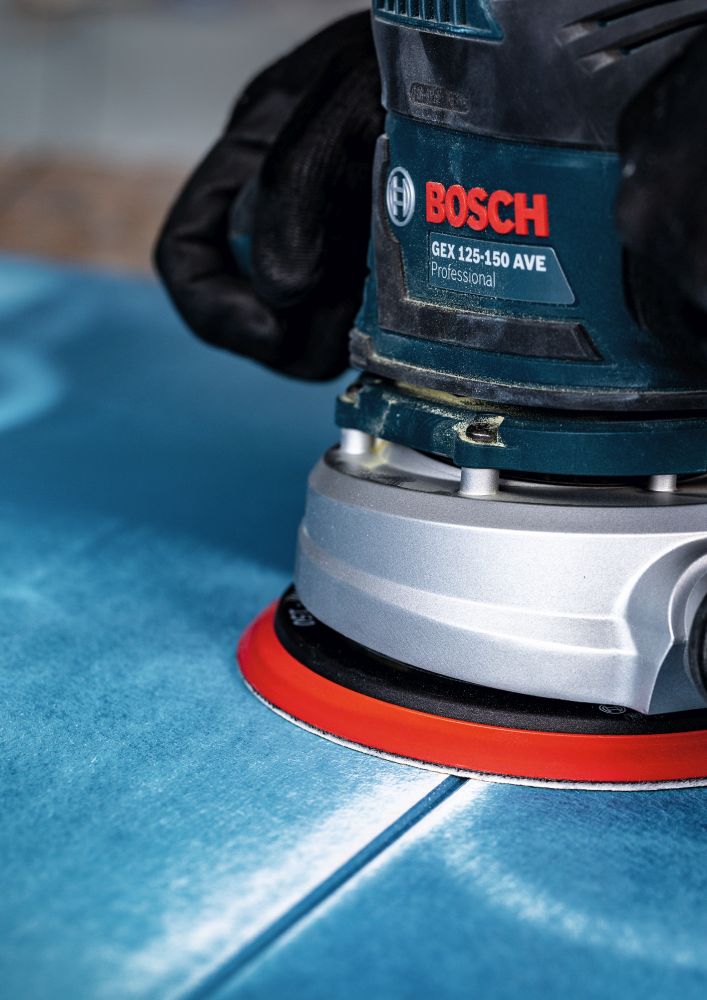 Bosch EXPERT C470 Schleifscheibe, 125mm, K60, 8 Löcher, 5-tlg. Produktbild img9 L