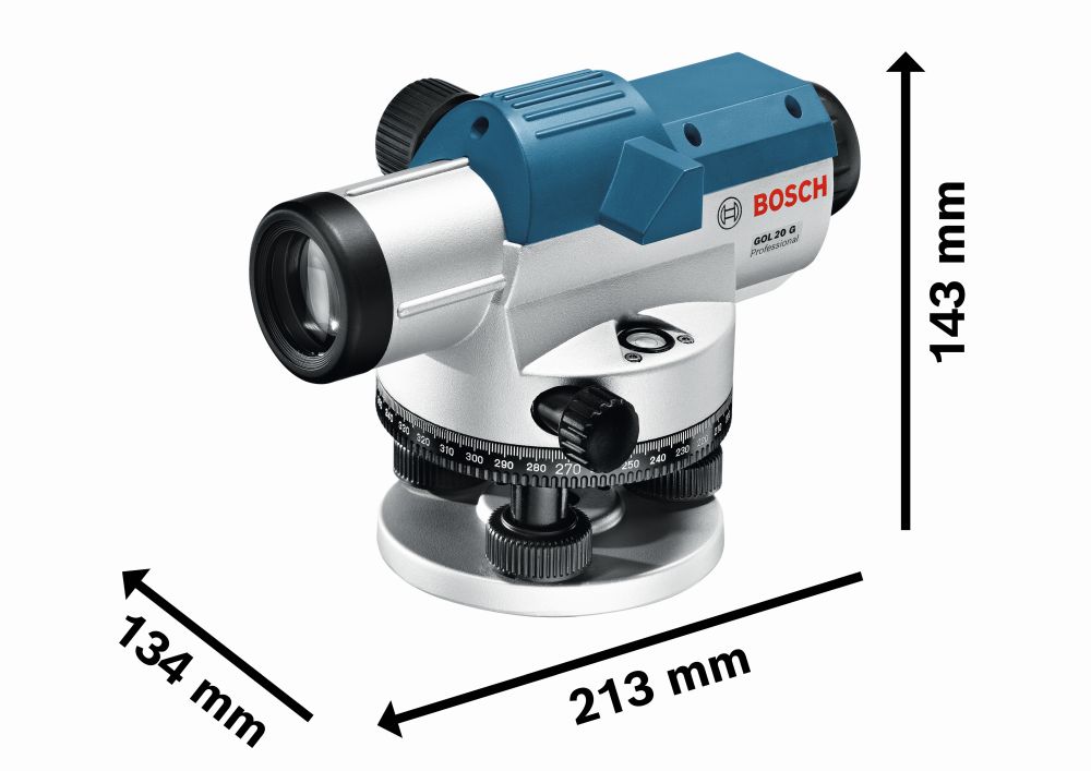 Bosch PRO Optisches Nivelliergerät GOL 20 G Produktbild img3 L