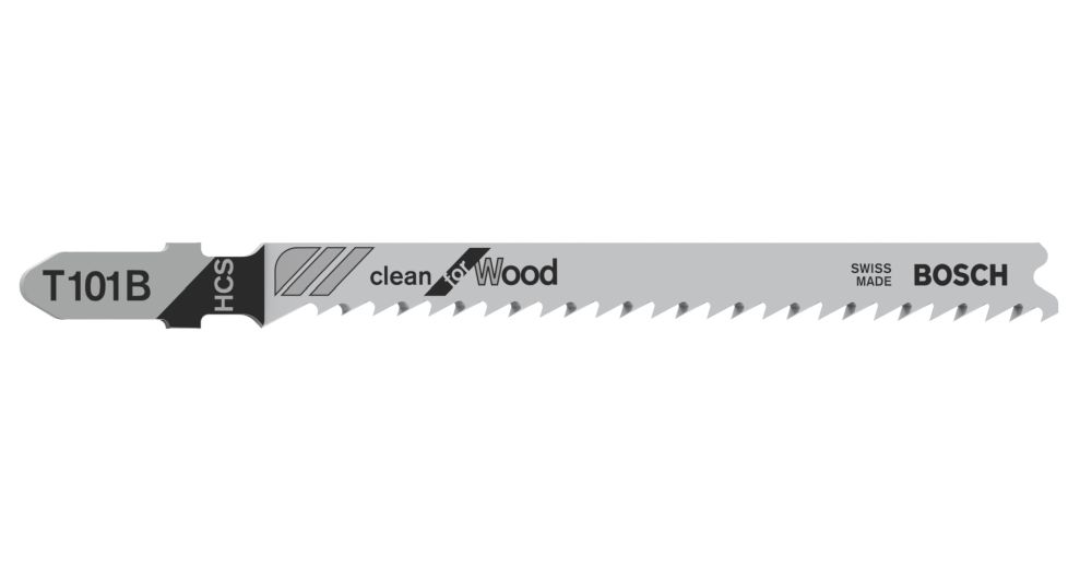 Bosch PRO Stichsägeblatt T 101 B Clean for Wood, 5er-Pack Produktbild img1 L