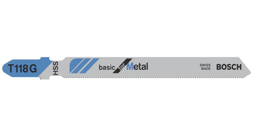 Bosch PRO Stichsägeblatt T 118 G Basic for Metal, 5er-Pack Produktbild img1 L