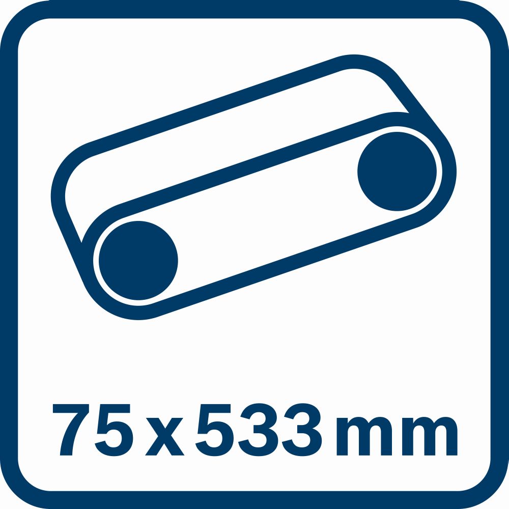 Bosch PRO Bandschleifer GBS 750 Produktbild img8 L