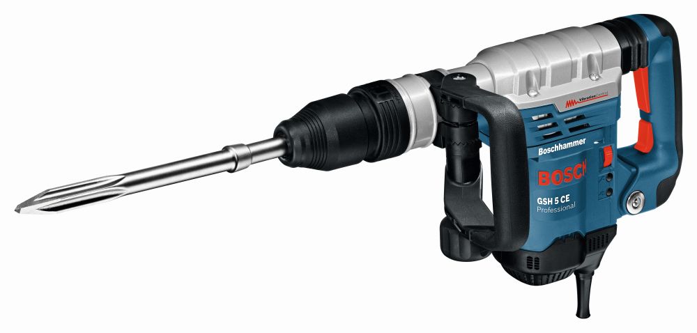 Bosch PRO Schlaghammer mit SDS max GSH 5 CE im Handwerkerkoffer Produktbild img2 L