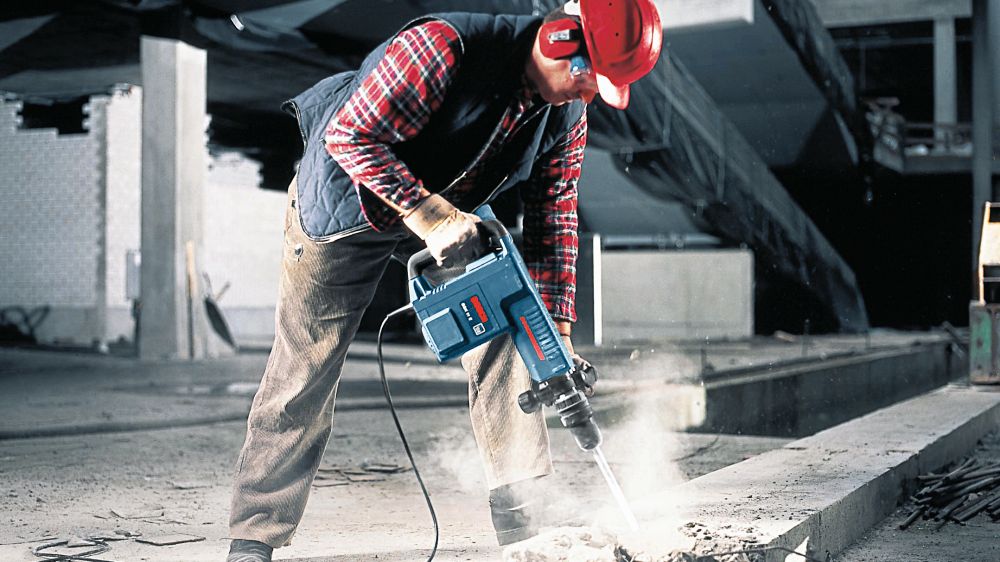 Bosch PRO Schlaghammer mit SDS max GSH 11 E im Handwerkerkoffer Produktbild img5 L
