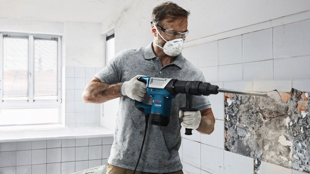 Bosch PRO Schlaghammer mit SDS max GSH 5 Produktbild img5 L