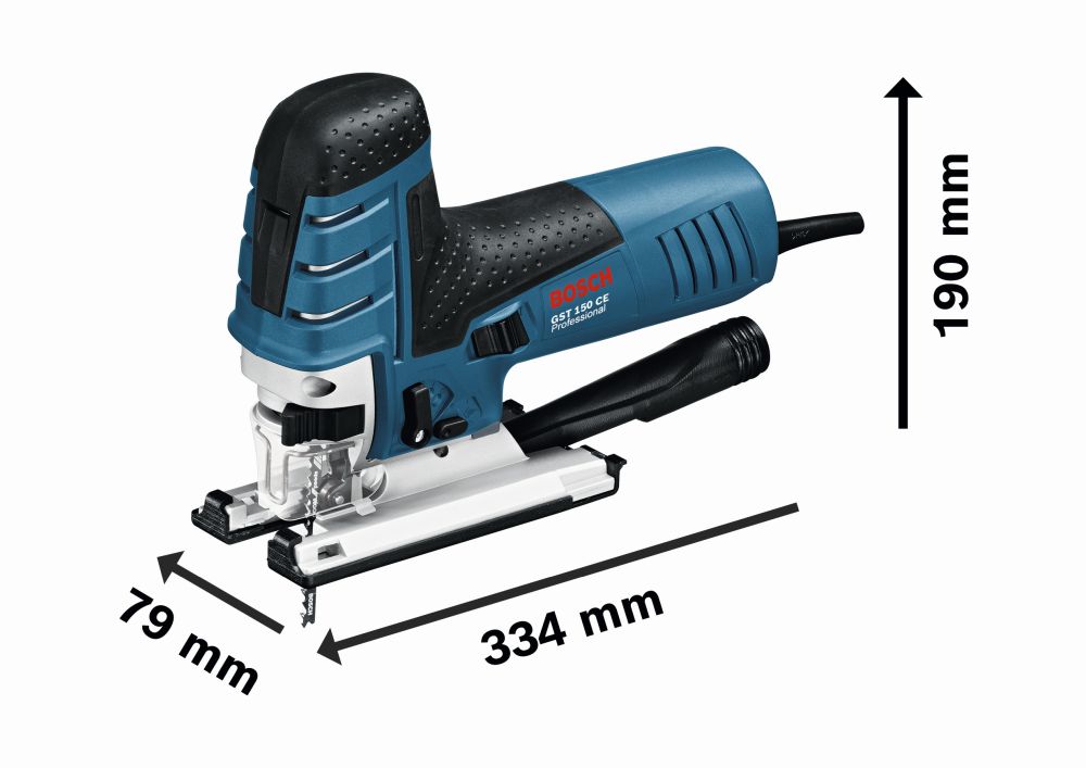 Bosch PRO Stichsäge GST 150 CE im Handwerkerkoffer Produktbild img3 L