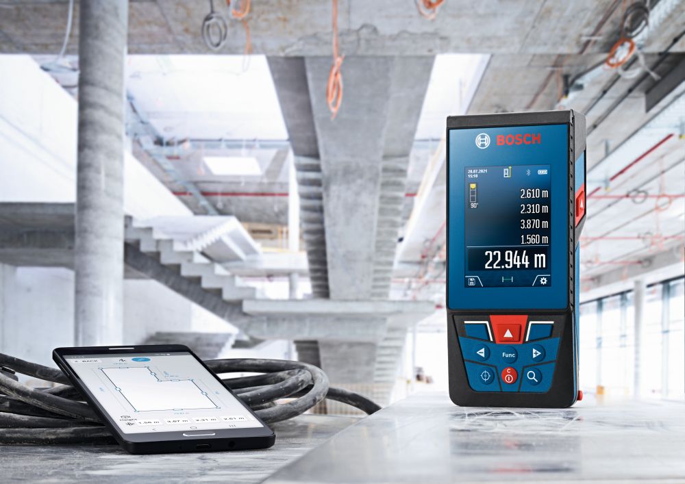 Bosch PRO Laser-Entfernungsmesser GLM 100-25 C Produktbild img6 L