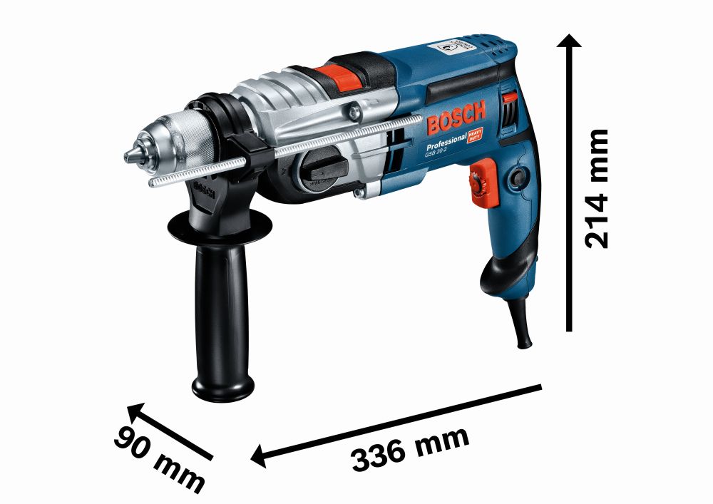 Bosch PRO Schlagbohrmaschine GSB 20-2 in L-Case Produktbild img3 L