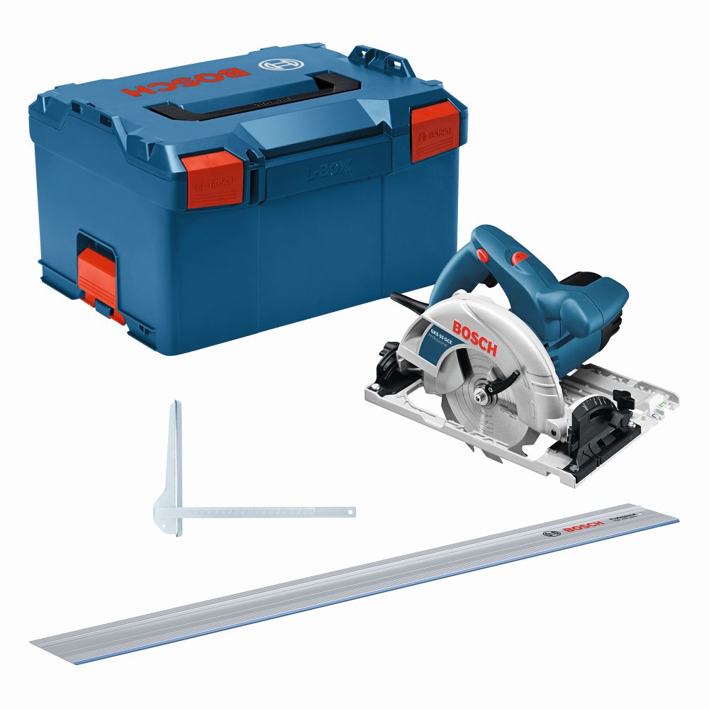 Bosch PRO Handkreissäge GKS 55+ GCE + FSN 1400 Produktbild img1 L