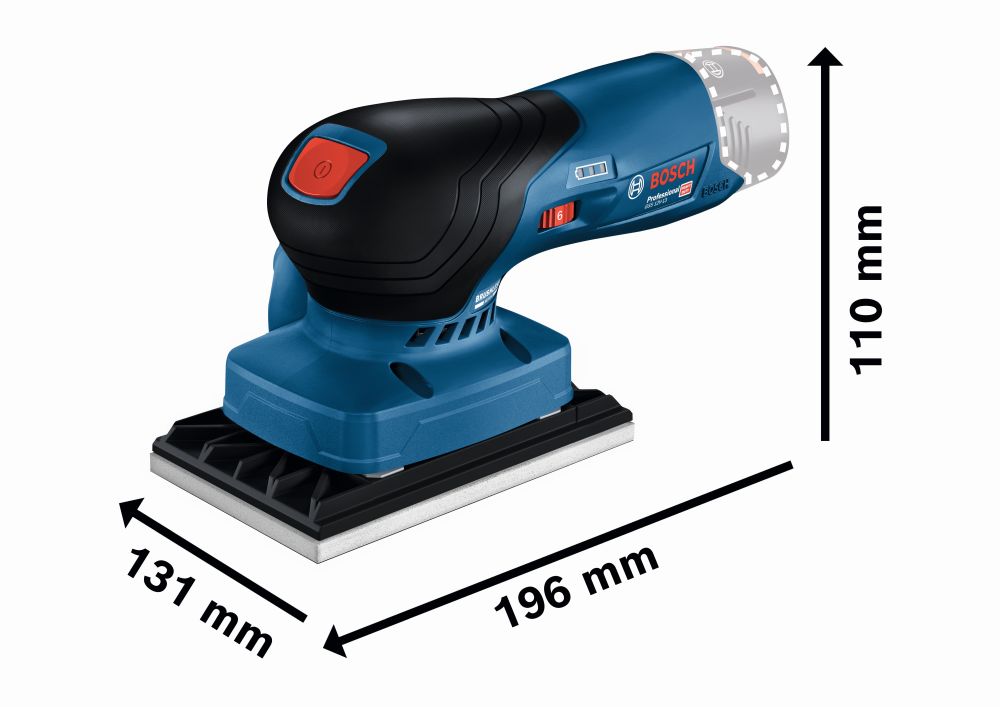 Bosch PRO Akku-Schwingschleifer GSS 12V-13 Produktbild img3 L