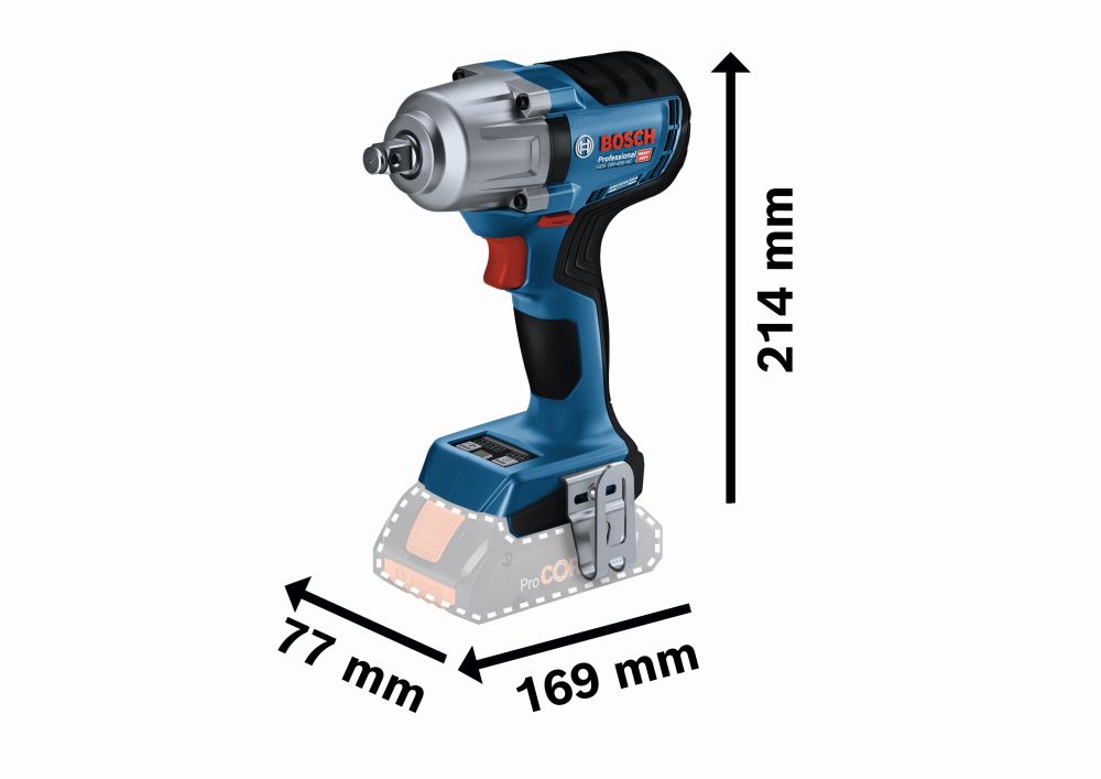 Bosch PRO Akku-Drehschlagschrauber GDS 18V-450 HC Produktbild img3 L