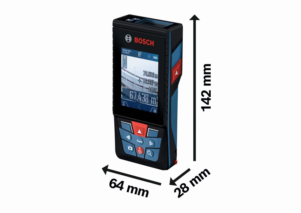 Bosch PRO Laser-Entfernungsmesser GLM 150-27 C Produktbild img2 L