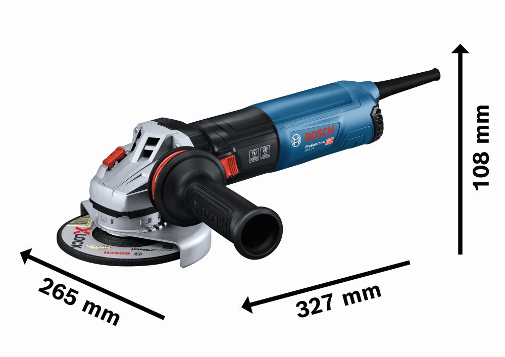 Bosch PRO Winkelschleifer GWS 14-125 S Produktbild img3 L