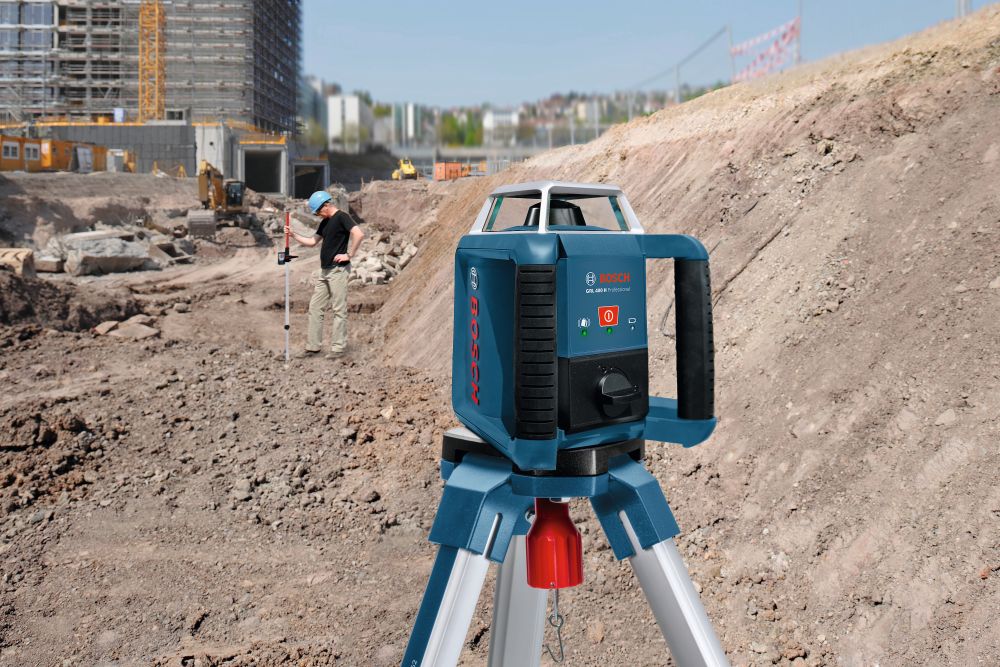 Bosch PRO Rotationslaser GRL 400 H im Handwerkerkoffer Produktbild img4 L