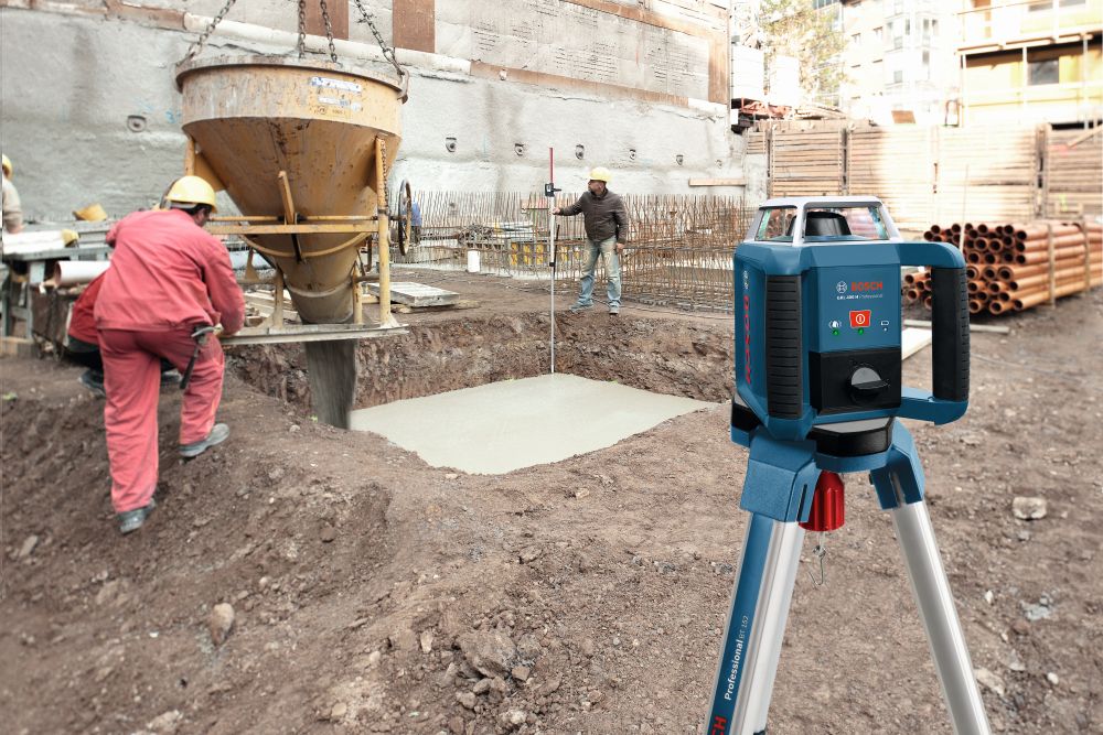 Bosch PRO Rotationslaser GRL 400 H im Handwerkerkoffer Produktbild img6 L
